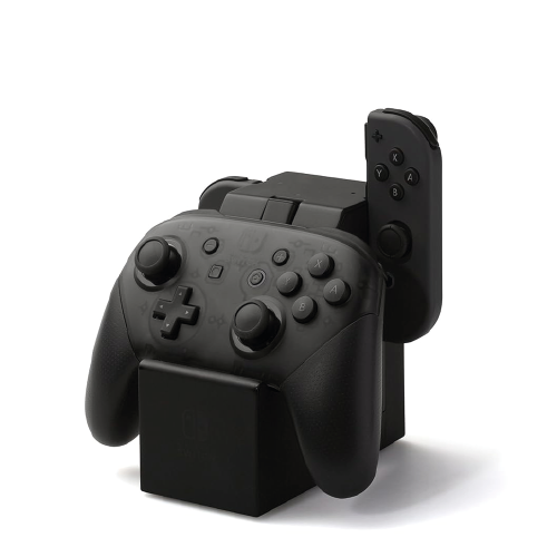 PowerA Joy-Con & Pro Gaming Controller Charging Dock for Nintendo Switch, Black (Officially Licensed) [video game]