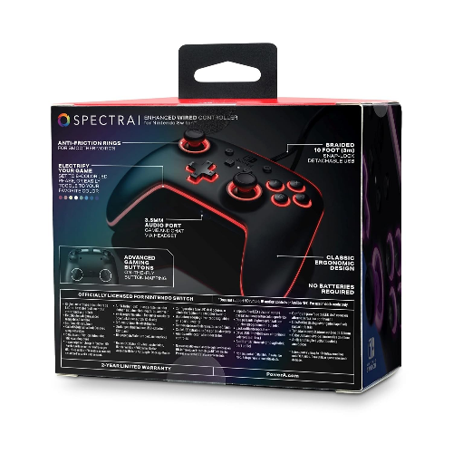PowerA Spectra Enhanced Wired Controller for Nintendo Switch
