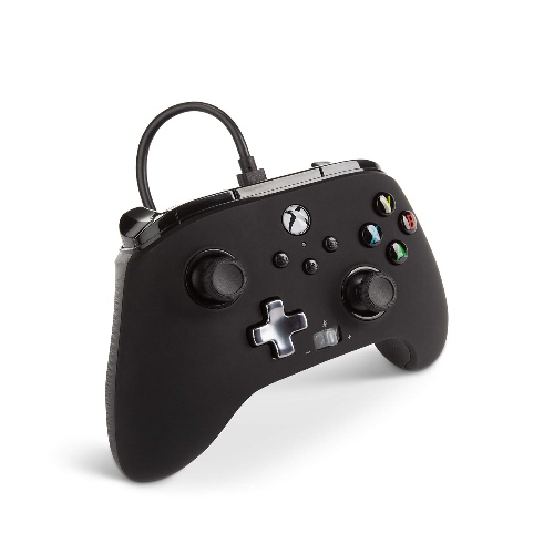 PowerA Enhanced Wired Gaming Controller for Xbox Series X/S, Xbox One, PC, Windows 10/11, Black (Officially Licensed) [video game]