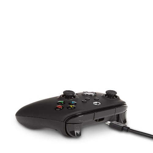PowerA Enhanced Wired Gaming Controller for Xbox Series X/S, Xbox One, PC, Windows 10/11, Black (Officially Licensed) [video game]