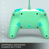 PowerA Enhanced Wired Gaming Controller for Nintendo Switch, Animal Crossing, Blue (Officially Licensed) [video game]