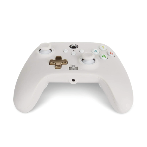 PowerA Enhanced Wired Gaming Controller for Xbox Series X/S, Xbox One, PC, Windows 10/11, White, Mist (Officially Licensed) [video game]