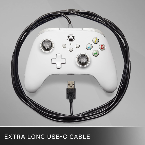 PowerA Wired Controller for Xbox Series X|S - White