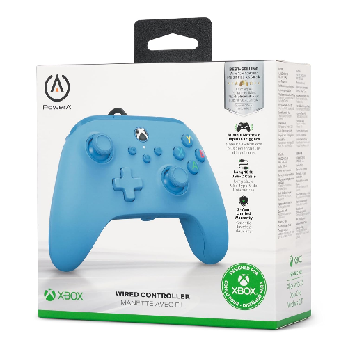 PowerA Wired Controller for Xbox Series X|S – Blue