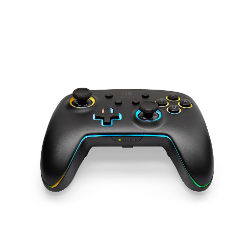 PowerA Enhanced Wireless Controller for Nintendo Switch with Lumectra - Black LED
