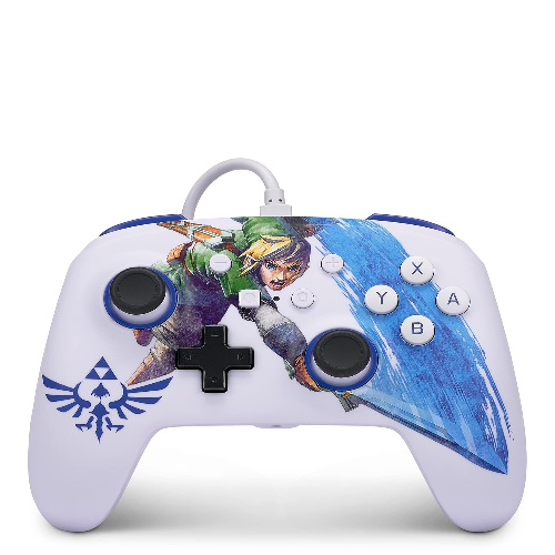 PowerA Enhanced Wired Controller for Nintendo Switch - Master Sword Attack