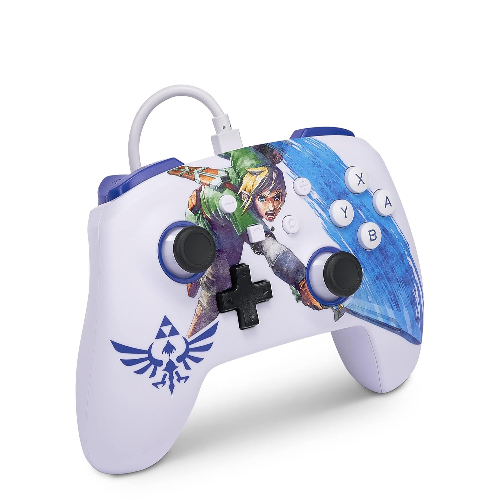 PowerA Enhanced Wired Controller for Nintendo Switch - Master Sword Attack