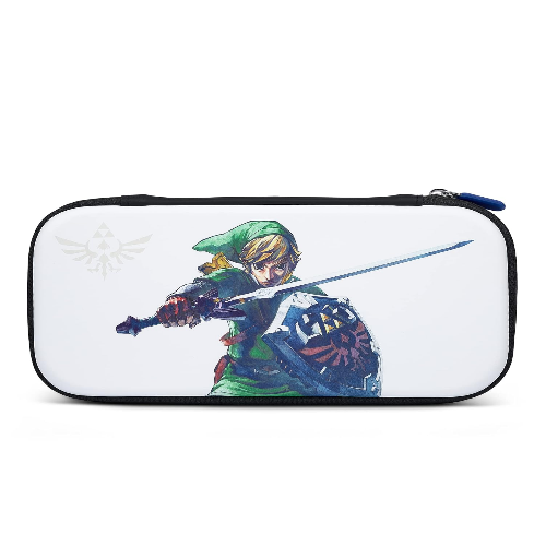 PowerA Slim Case for Nintendo Switch - OLED Model, Nintendo Switch or Nintendo Switch Lite - Master Sword Defense
