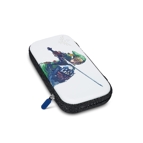 PowerA Slim Case for Nintendo Switch - OLED Model, Nintendo Switch or Nintendo Switch Lite - Master Sword Defense