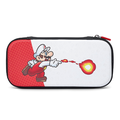 PowerA Slim Case for Nintendo Switch - OLED Model, Nintendo Switch or Nintendo Switch Lite - Fireball Mario