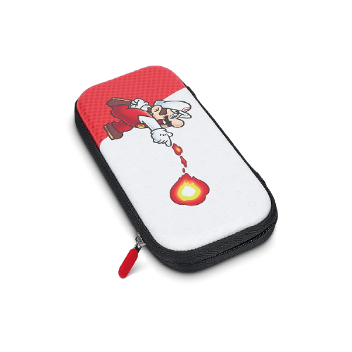 PowerA Slim Case for Nintendo Switch - OLED Model, Nintendo Switch or Nintendo Switch Lite - Fireball Mario