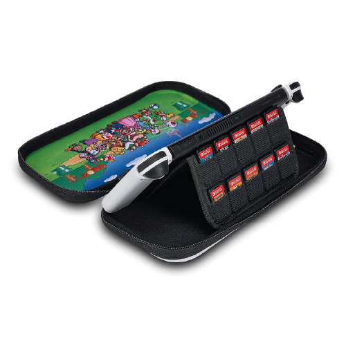 PowerA Slim Case for Nintendo Switch - OLED Model, Nintendo Switch or Nintendo Switch Lite - Fireball Mario