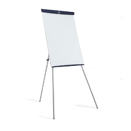 Quartet Nautile Magnetic Whiteboard Flipchart Easel with Tray, Portable Drywipe Presentation Board with Adjustable Height, Display Board for Office, School, 3 x 2 feet, 100 x 67.5 cm (39 x 27 inches)