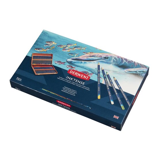 Derwent Inktense 72 Wooden Box