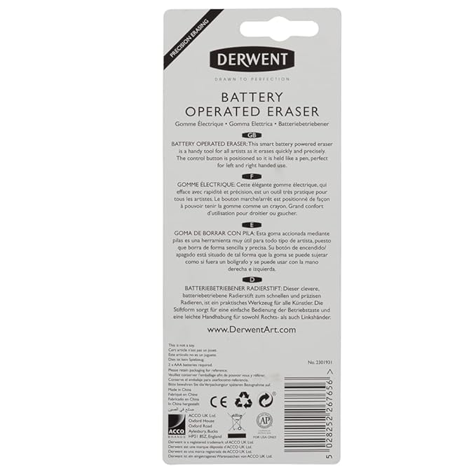 Derwent Battery Operated Eraser