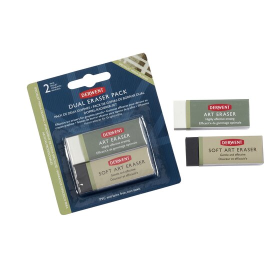 Derwent Dual Eraser Pack