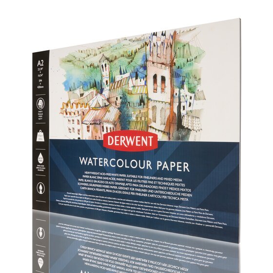 Derwent A2 Watercolour Pad