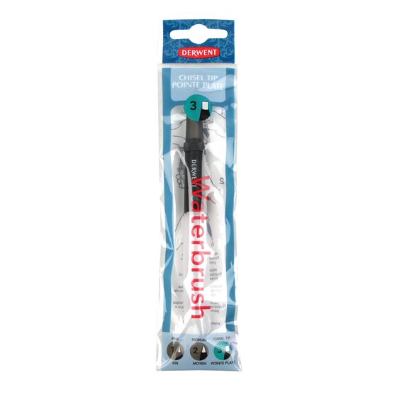 Derwent Chisel Tip Waterbrush