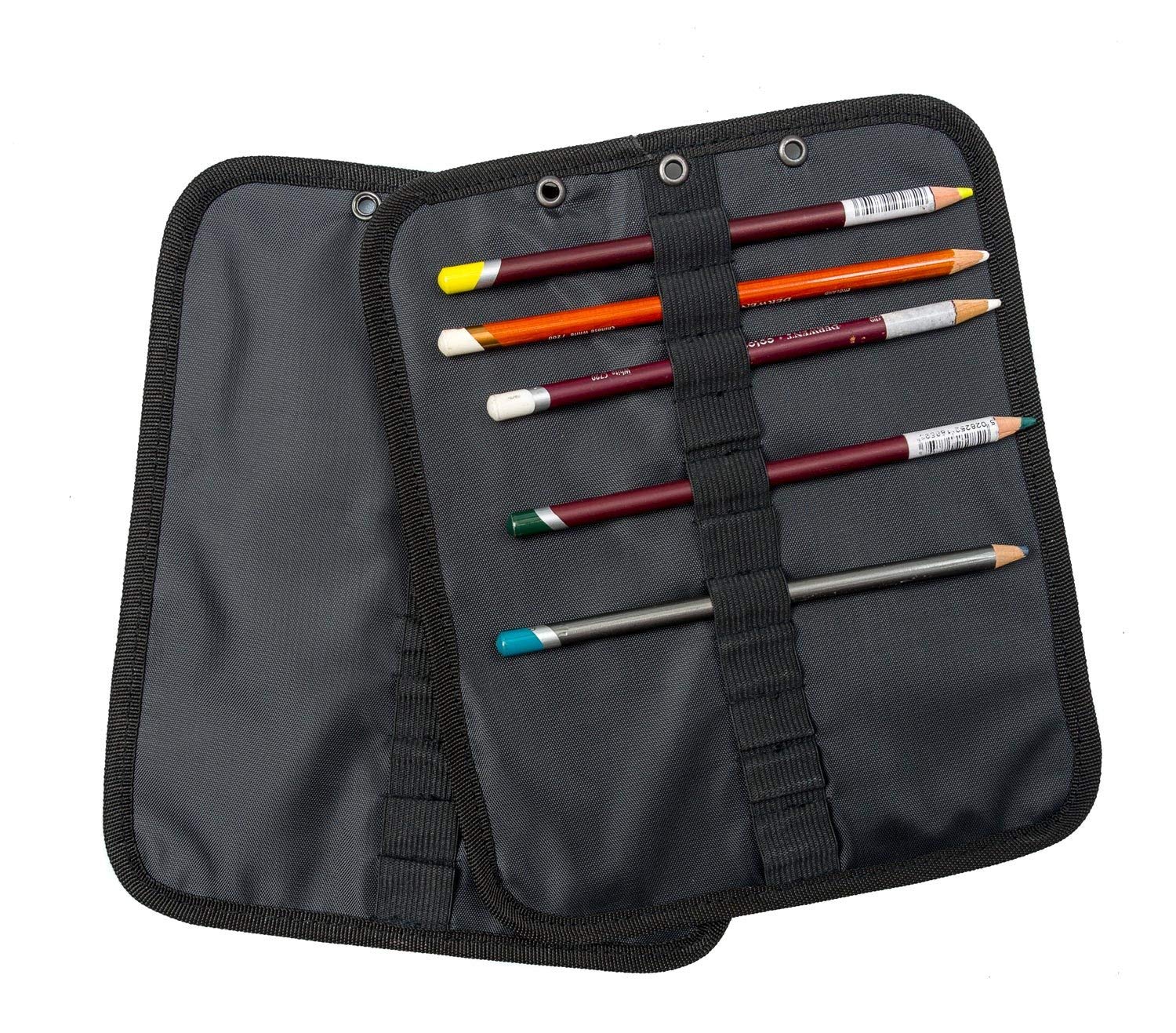 Derwent Carry-All Pencils Leaves/Holders for Storage, Canvas Bag, 44 Pencil Capacity, 2-PACK
