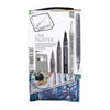 Derwent Graphic Line Painter Coloured Pen Set, Pack of 5 (Palette No.4)