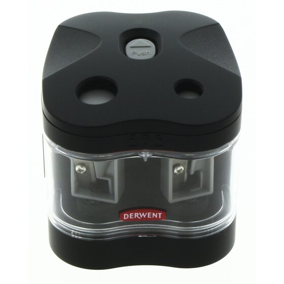 Derwent Battery Operated Twin Hole Sharpener