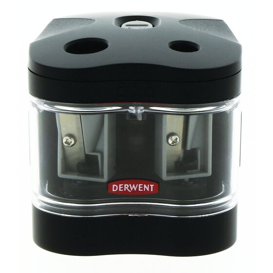 Derwent Battery Operated Twin Hole Sharpener