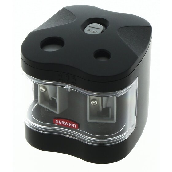 Derwent Battery Operated Twin Hole Sharpener