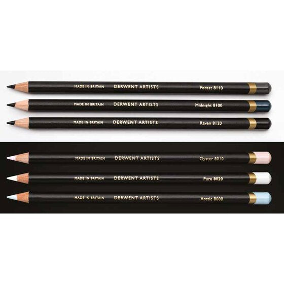 Derwent Artists Black & White 6 tin