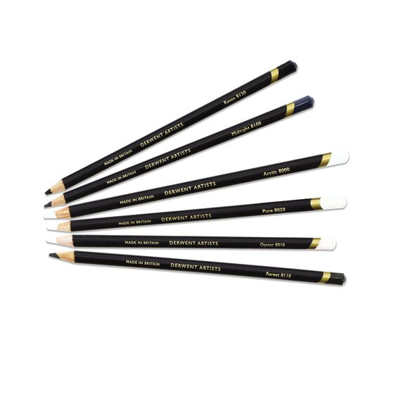 Derwent Artists Black & White 6 tin