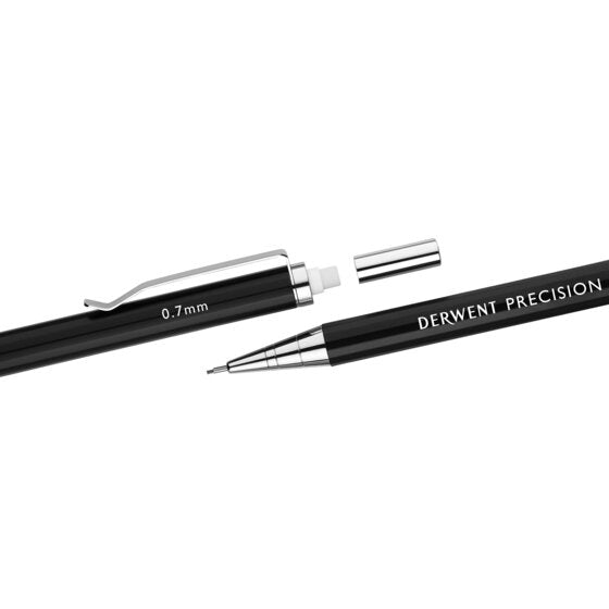 Derwent Precision Mechanical Pencil HB 0.7 Set