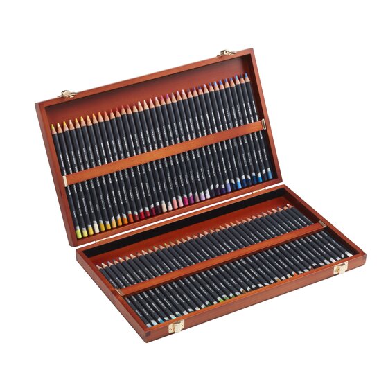 Derwent Procolour (72) wooden box