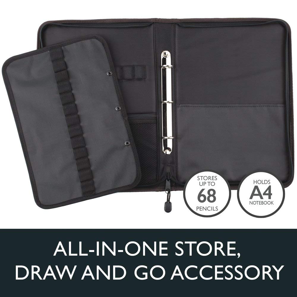 Derwent Carry-All A4 Folio (Brown)