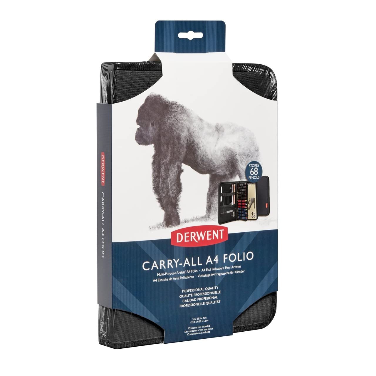 Derwent Carry-All A4 Folio (Black)
