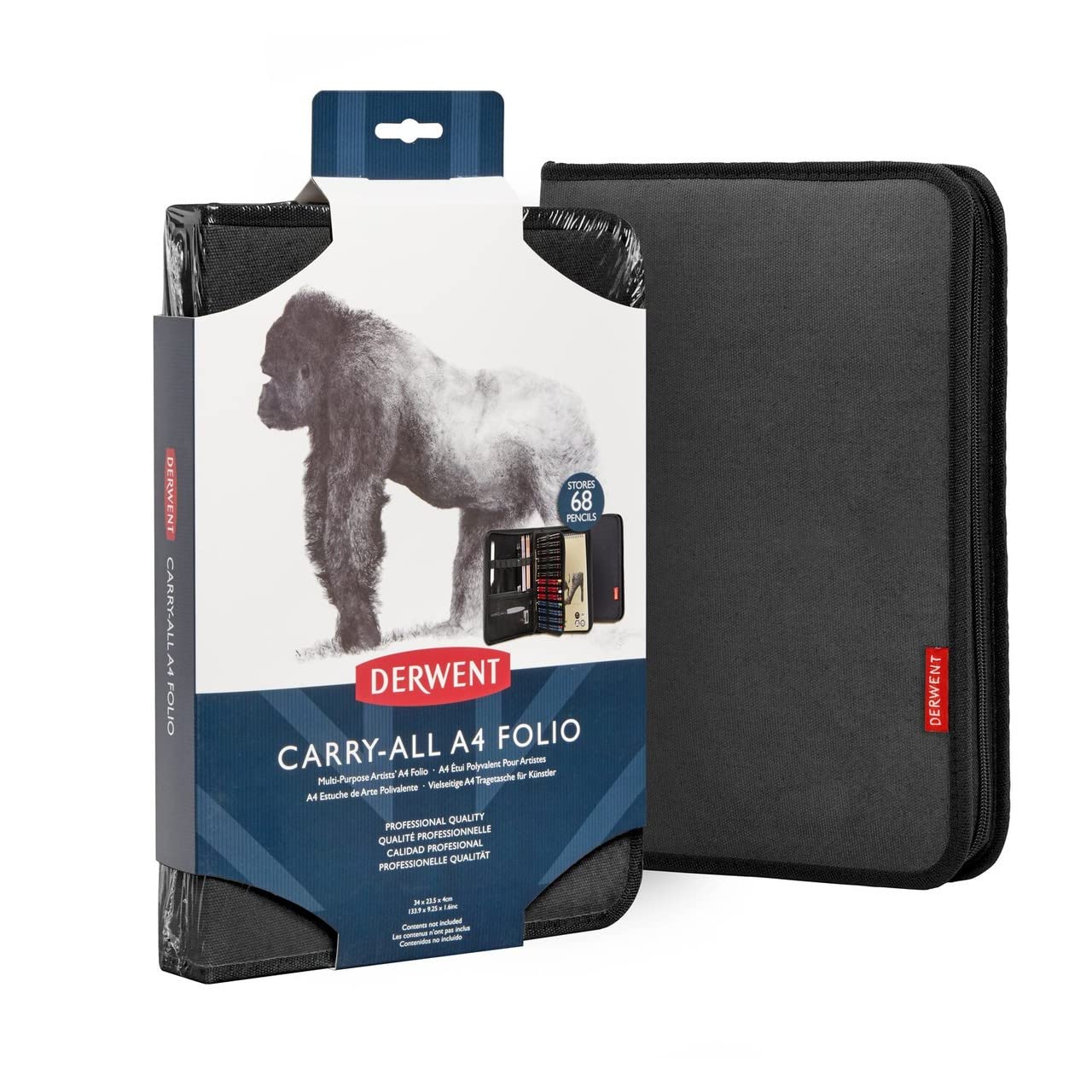 Derwent Carry-All A4 Folio (Black)