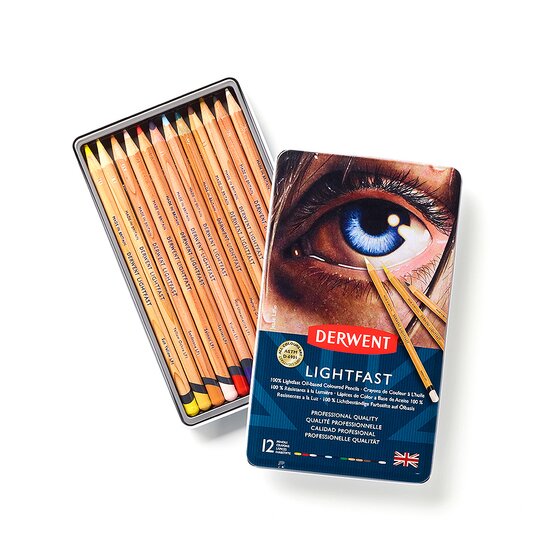 Derwent Lightfast (12) Tin