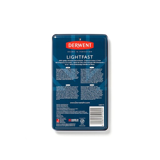 Derwent Lightfast (12) Tin