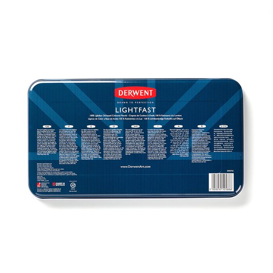 Derwent Lightfast (72) Tin