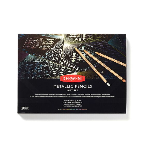 Derwent Metallic Pencils 20 Gift Set