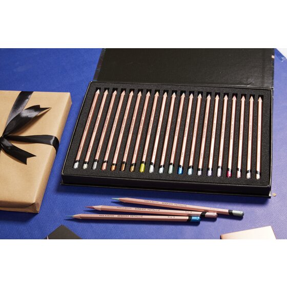 Derwent Metallic Pencils 20 Gift Set