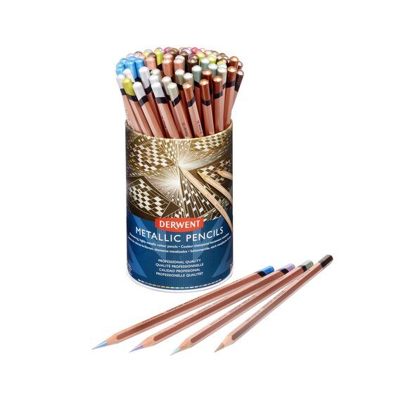 Derwent Metallic Tub 72