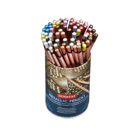 Derwent Metallic Tub 72