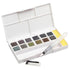 Derwent Graphitint Paint Pan Palette, Includes Graphitint Paint Pan, Mini Waterbrush, Sponge, Mixing Palette (Set of 12)
