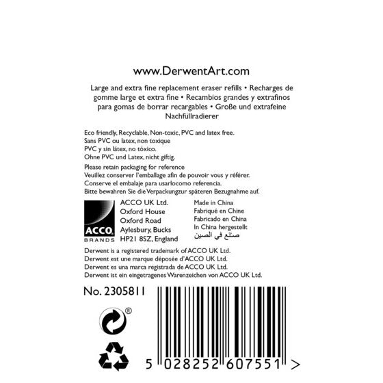 Derwent USB Rechargeable Eraser Refills
