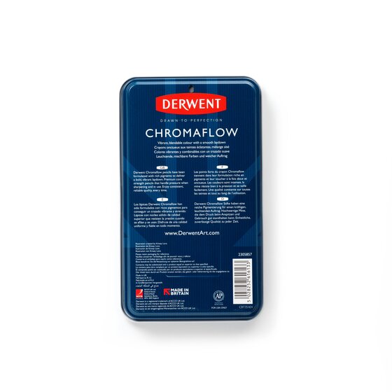 Derwent Chromaflow Pencils 24 Tin