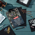 Derwent A4 Black Paper Mixed Media Pad, (12 Sheets, 300 GSM)