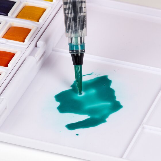 Derwent Watercolour Paint Pan 24 Set