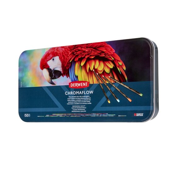 Derwent Chromaflow Pencils 150 Tin