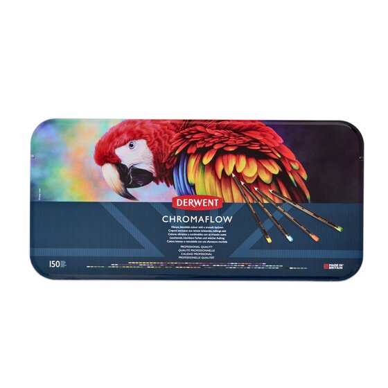 Derwent Chromaflow Pencils 150 Tin