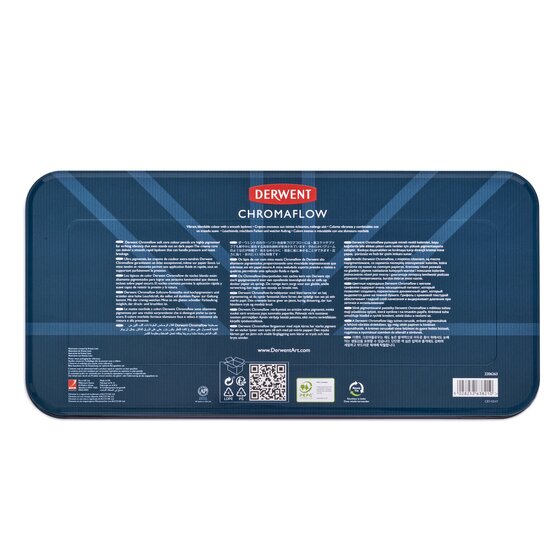 Derwent Chromaflow Pencils 150 Tin
