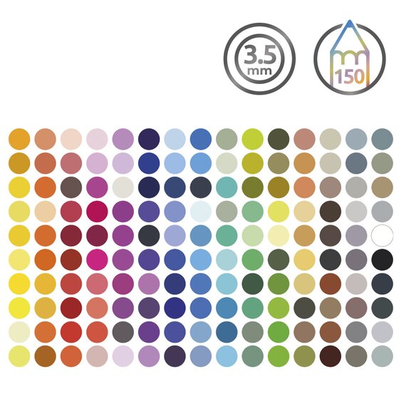 Derwent Chromaflow Pencils 150 Tin